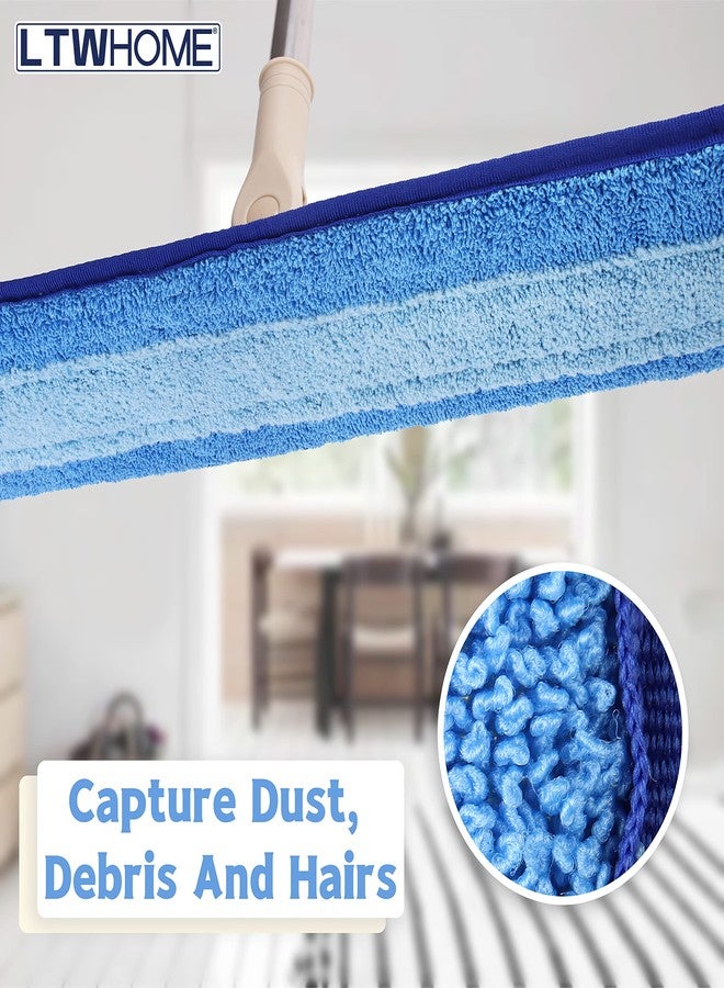 LTWHOME 36 Inch Microfiber Wet or Dry Mop Refill Pads for Hardwood Floor Commercial Supplies (Pack of 6) - Image 5